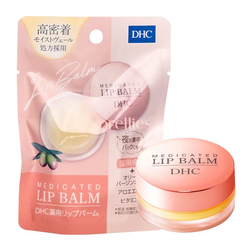 DHC Medicated Lip Balm 7.5g - Moisturizing Lip Care for Dry & Chapped Lips - Perfect for Winter, Travel & Daily Use