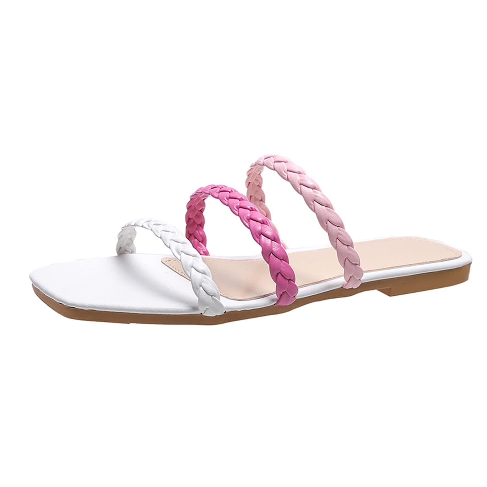 Breathable Women's Casual Flat Shoes - Indoor & Outdoor Comfort Slippers with Arch Support for Spa, Home, and Relaxation | Perfect for Lounging, Yoga, and Everyday Wear