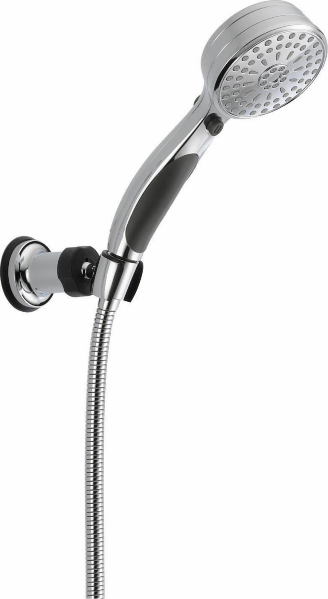 Delta ActivTouch 8-Spray Adjustable Wall Mount Hand Shower in Chrome - 55424 - Perfect for Bathroom, Spa, and Shower Upgrades