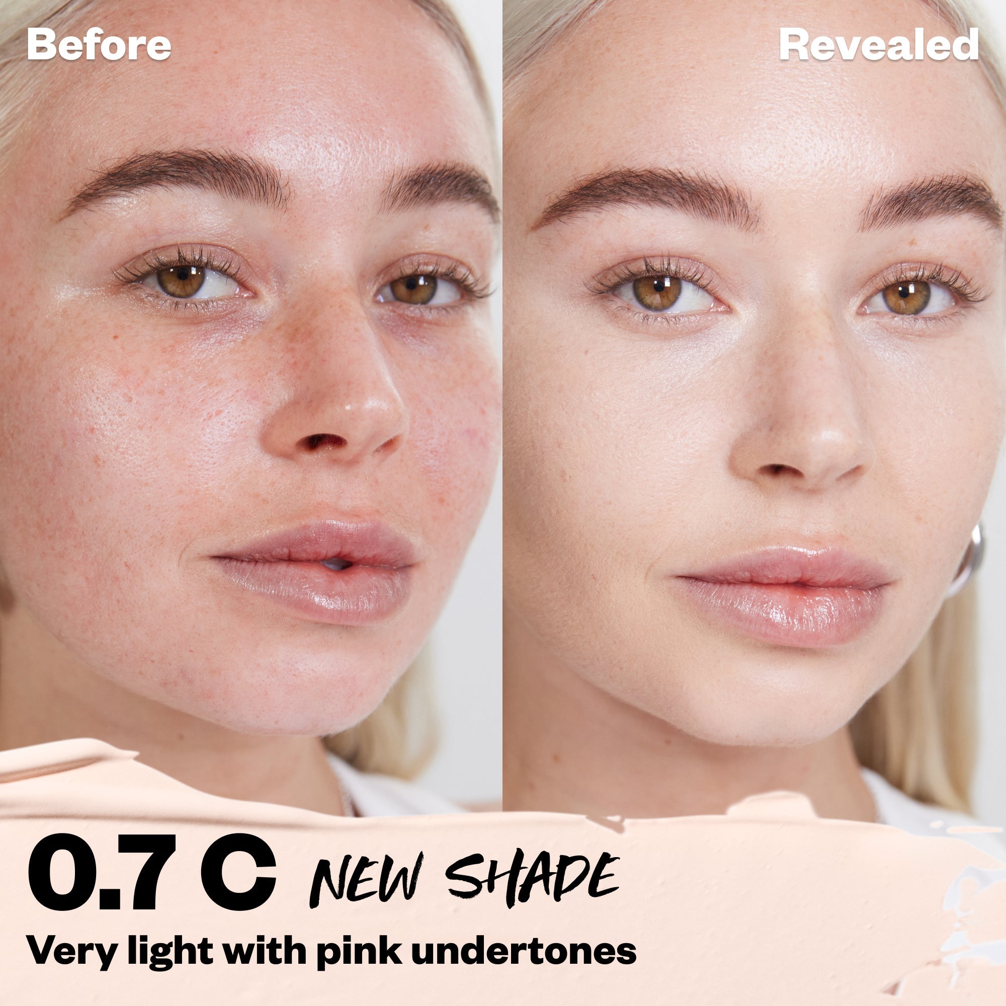 Revealer Super Creamy Brightening Concealer with Caffeine & Hyaluronic Acid - Full Coverage Under Eye Concealer for Dark Circles, Wrinkles & Blemishes - Perfect for Daily Makeup & Professional Use