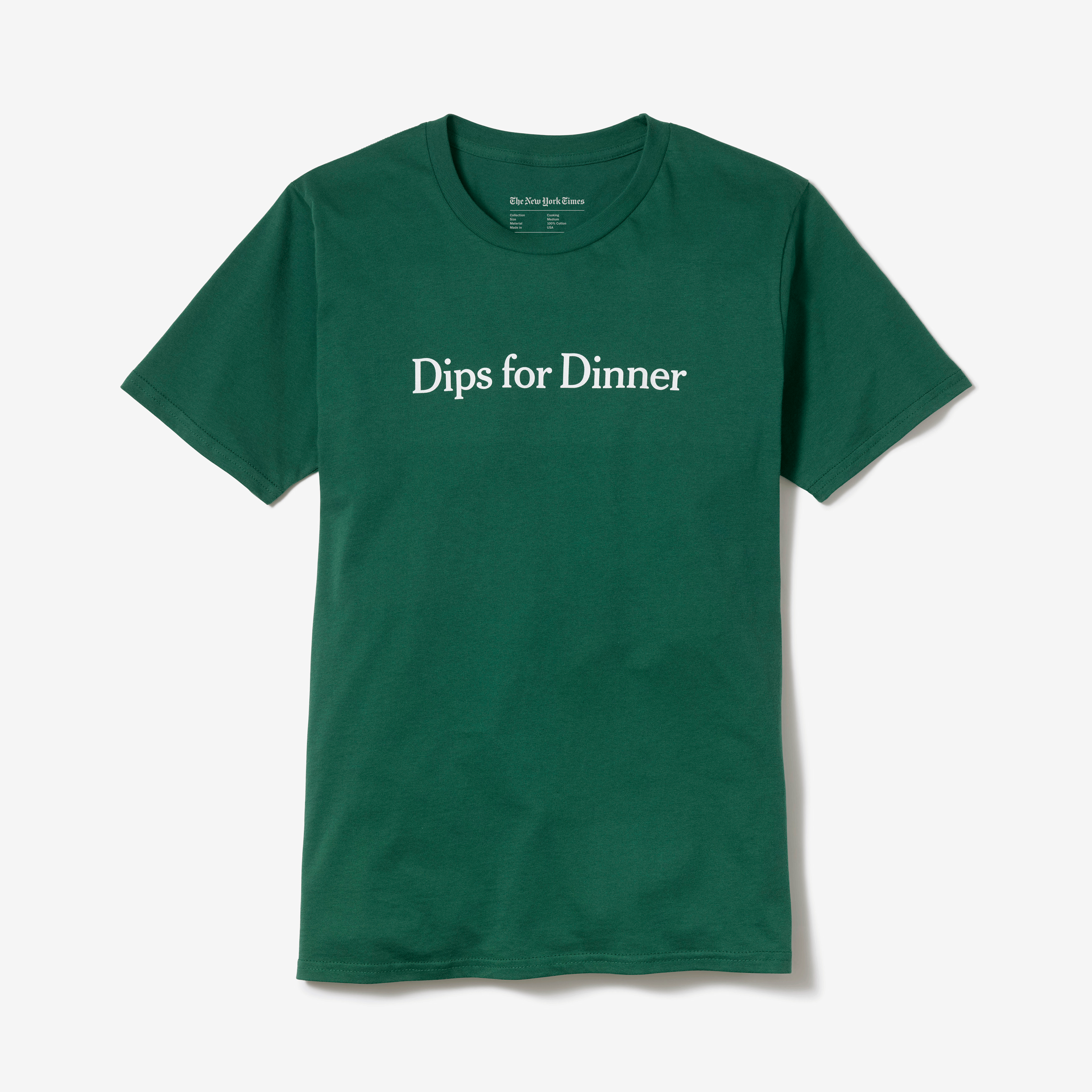 Funny Dips for Dinner T-Shirt - Comfortable Cotton Tee for Casual Wear & Gifts - Perfect for Parties, Outings & Relaxing at Home