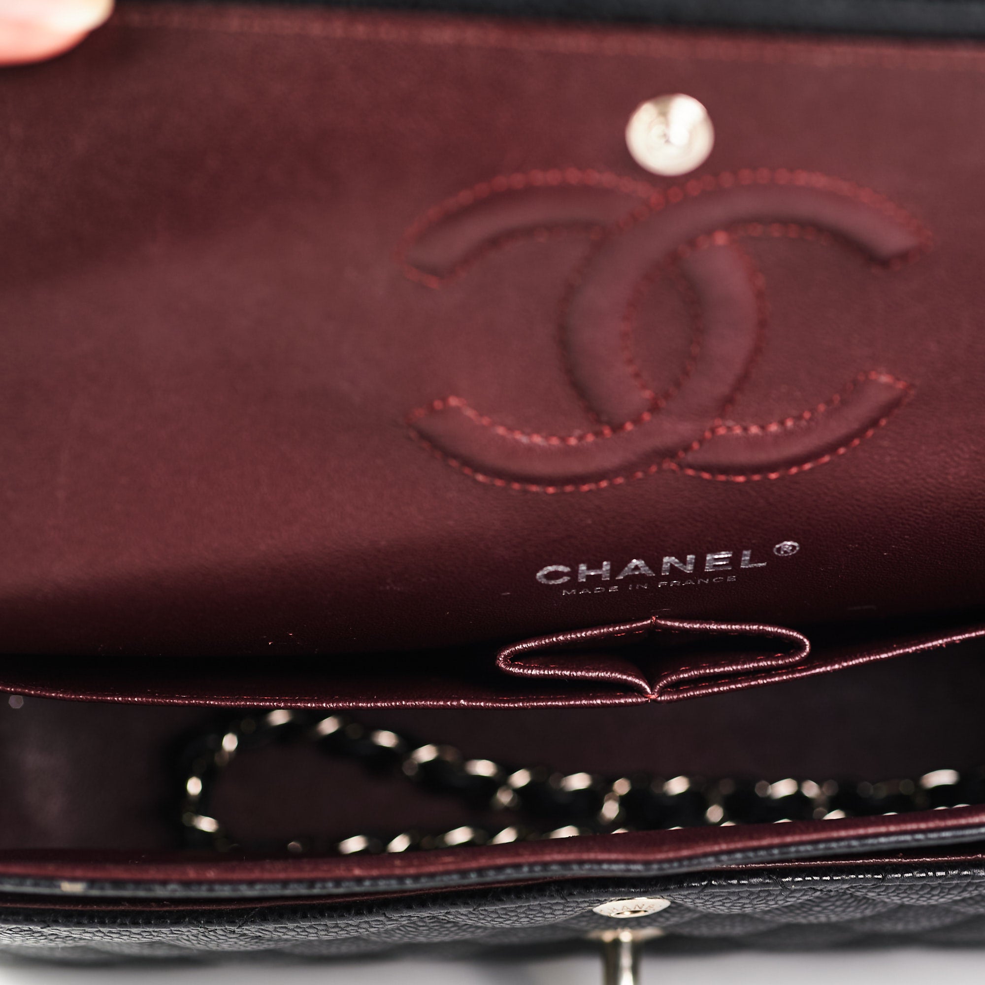 Chanel Medium Classic Flap Bag in Black Caviar Leather - Perfect for Everyday Luxury & Special Occasions