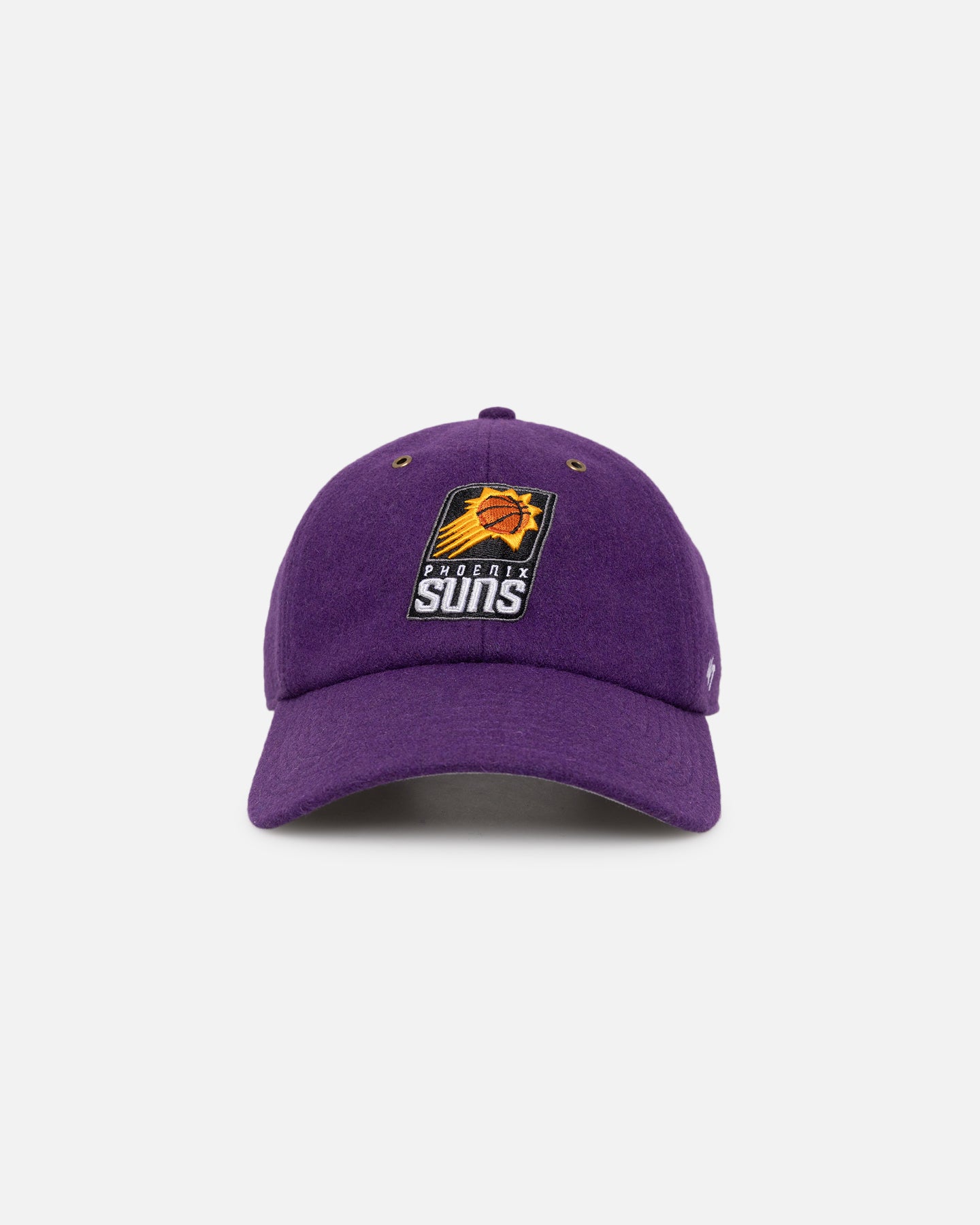 47 Brand Phoenix Suns Purple Wool Snapback Hat - NBA Team Logo Adjustable Strapback Cap for Men & Women - Perfect for Basketball Games, Streetwear Fashion and Sun Protection