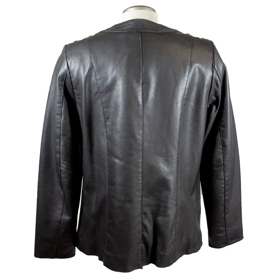 BOL Women's Plus Size Snap Collar Leather Jacket - Stylish Faux Leather Biker Jacket for Curvy Women | Perfect for Casual Outings, Date Nights & Fall Layering