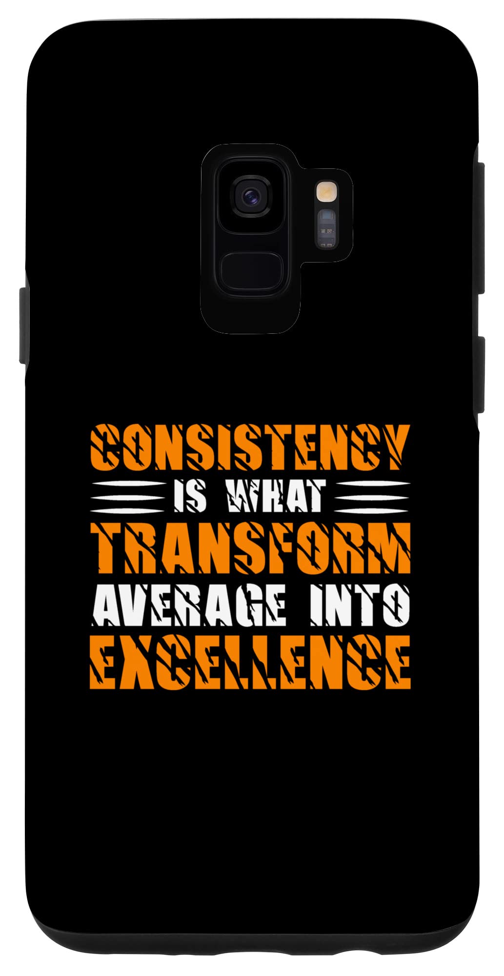 Galaxy S9 Case - Gym Rat Graphic Novelty Tee Design - Durable & Stylish Phone Cover for Workouts, Fitness Enthusiasts & Gym Lovers
