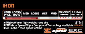 Maxxis 26 Inch Ikon Mountain Bike Tire - Durable & High-Performance for Trail Riding, Off-Road Cycling & MTB Adventures