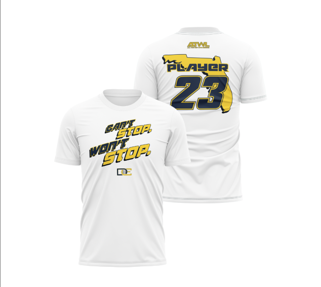 Diamond Elite 'Can't Stop Won't Stop' Men's Sublimated Basketball Jersey - Perfect for Games, Practice & Fan Support