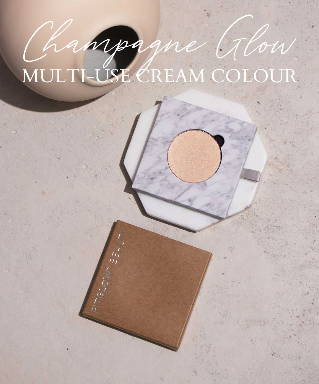 Multi-Use Cream Lip & Cheek Illuminator Refill - Natural Glow Makeup for Lips, Cheeks & Highlighting - Perfect for Everyday Wear & Special Occasions