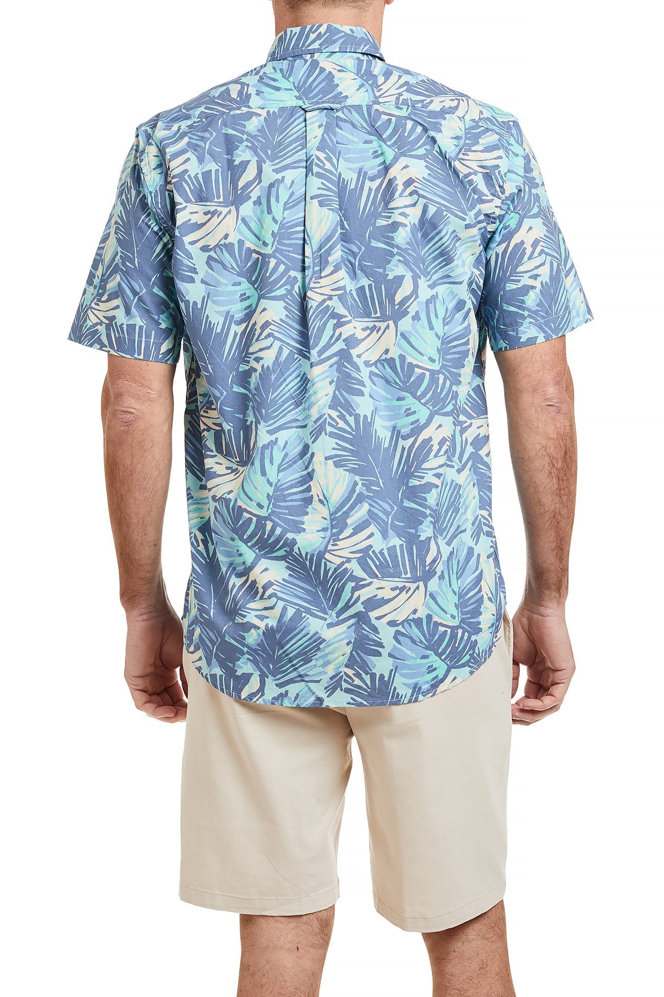 Chase Short Sleeve Leeward Print T-Shirt for Men - Casual Summer Tee for Beach, Travel & Outdoor Activities