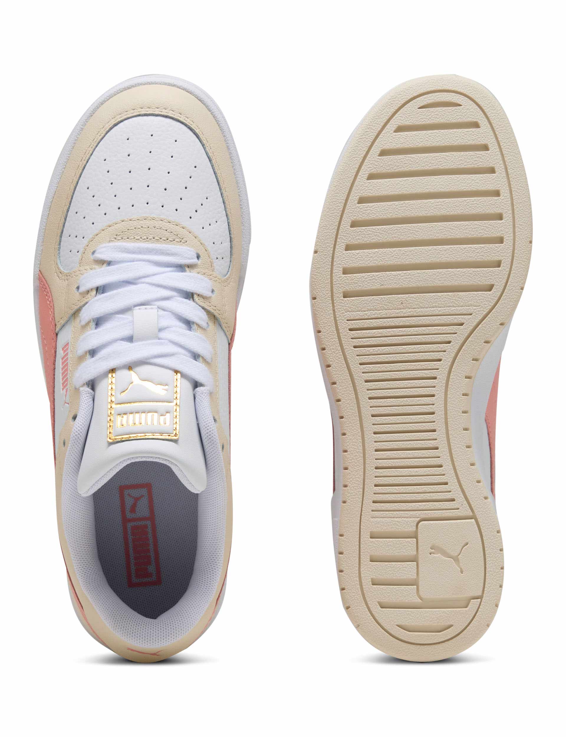 CA Pro Classic II Sneakers - White/Alpine Snow/Pink Fruit - Men's & Women's Casual Shoes for Walking, Running & Everyday Wear