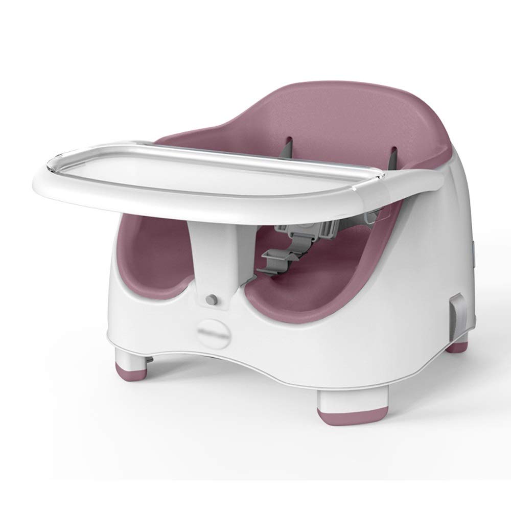 WEWE.V Portable Baby High Chair for Travel & Camping - Safe Home Dining Chair with Double Plate - Ideal for Indoor, Outdoor & Restaurant Use (Color: A)