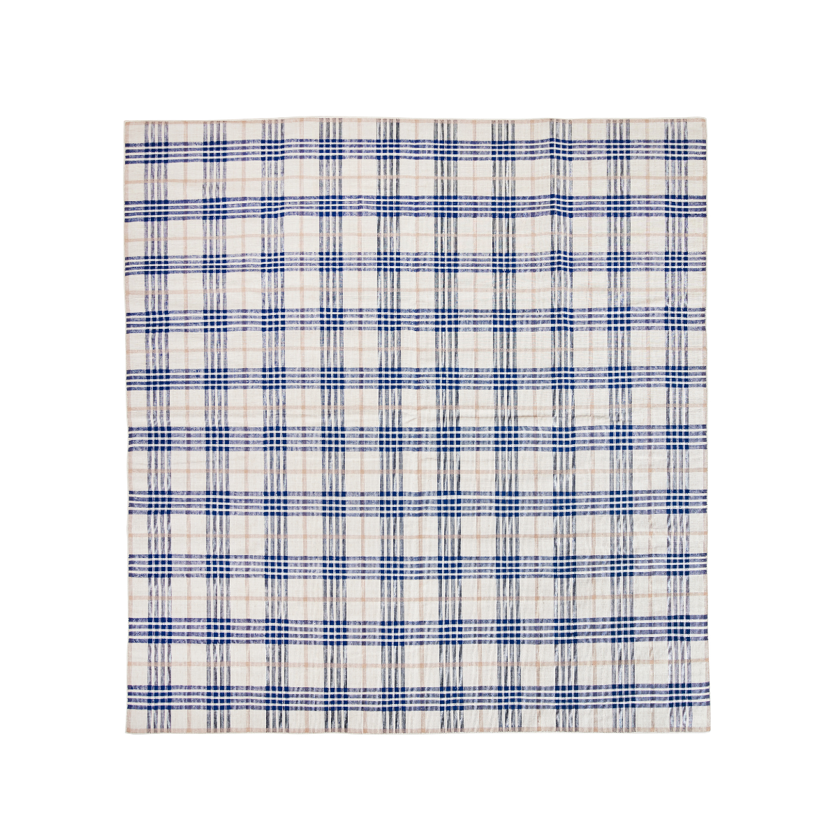 Cambridge Rug in Hudson Plaid - Premium Wool Checkered Area Rug for Living Room, Bedroom & Office - Soft & Durable Home Decor Floor Mat