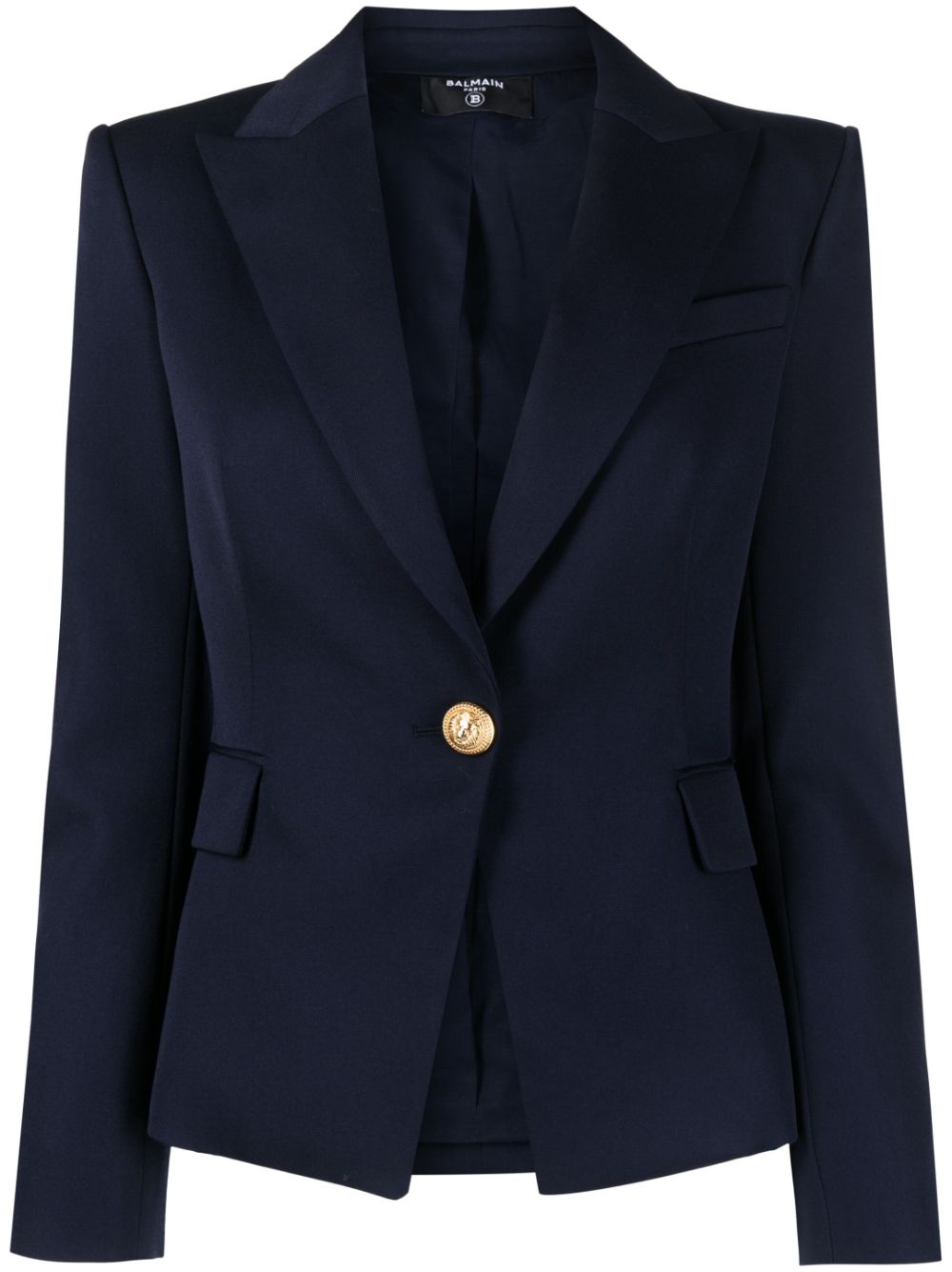 Balmain Blue Jacket for Men & Women | Luxury Designer Coat for Fall & Winter Fashion | Perfect for Parties, Dates & Office Wear