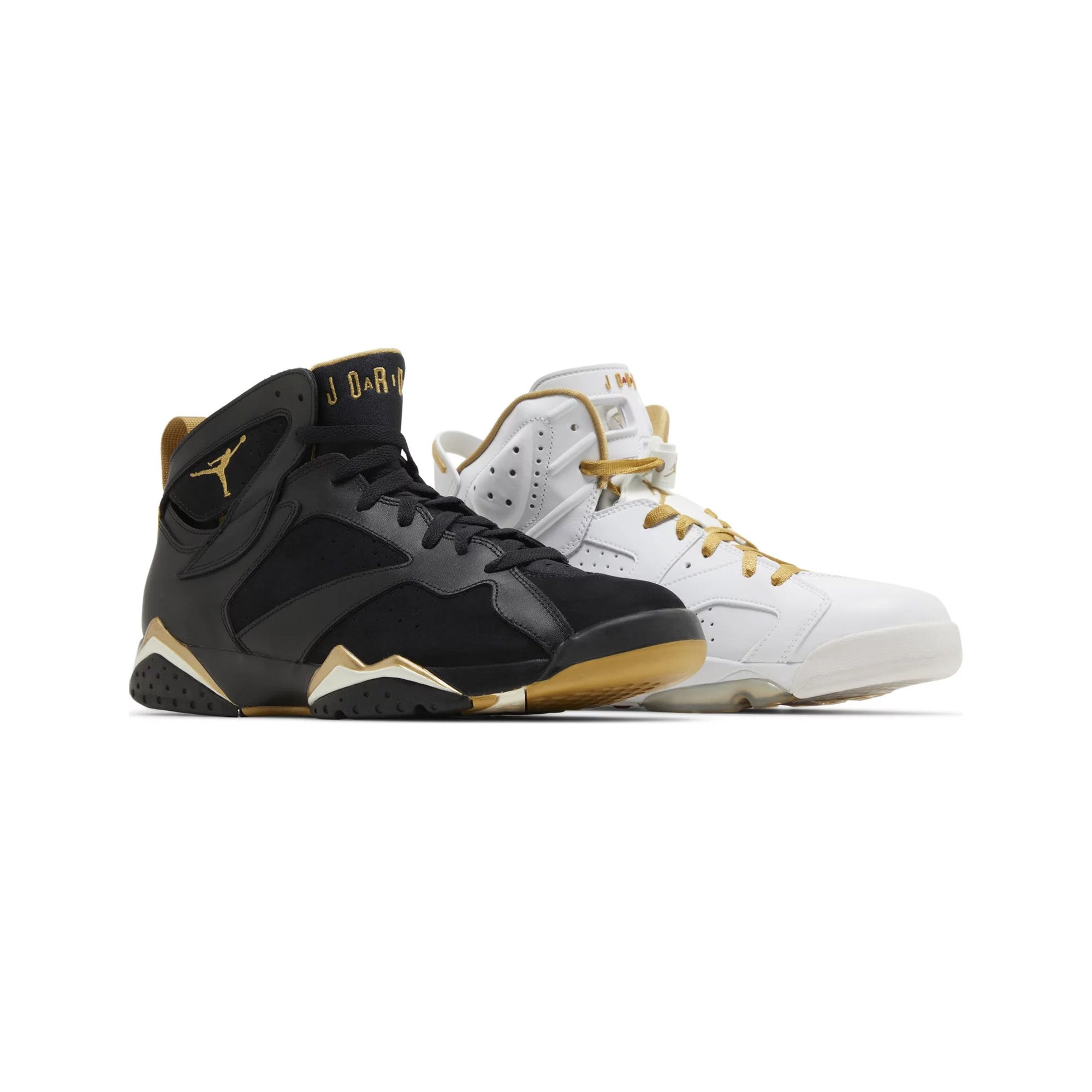 Air Jordan 'Golden Moments Pack' 6/7 Retro Basketball Shoes (2012) - Limited Edition Sneakers for Collectors & Streetwear Fashion