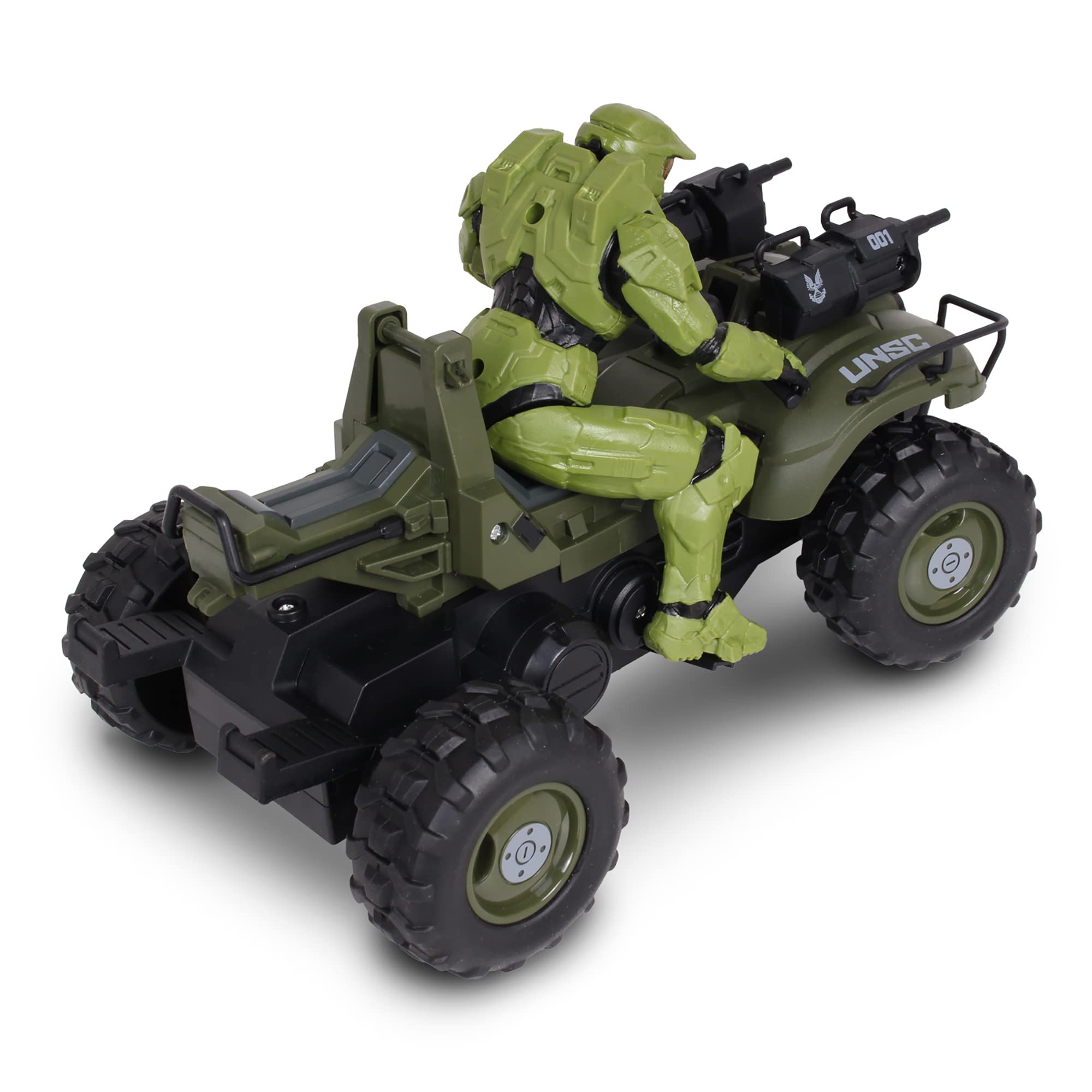 Halo Infinite Gungoose & Master Chief 2.4GHz RC Vehicle with Turbo Boost - Officially Licensed Radio Control Toy with Working Lights, Battery Powered for Kids Ages 6+ - Perfect for Action Play and Halo Fan Collectibles