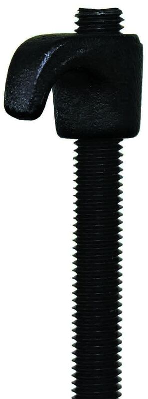 2-Piece Coil Spring Compressor Kit - Twin & Single Claw 300mm Screw for Car Suspension Repair & DIY Auto Maintenance
