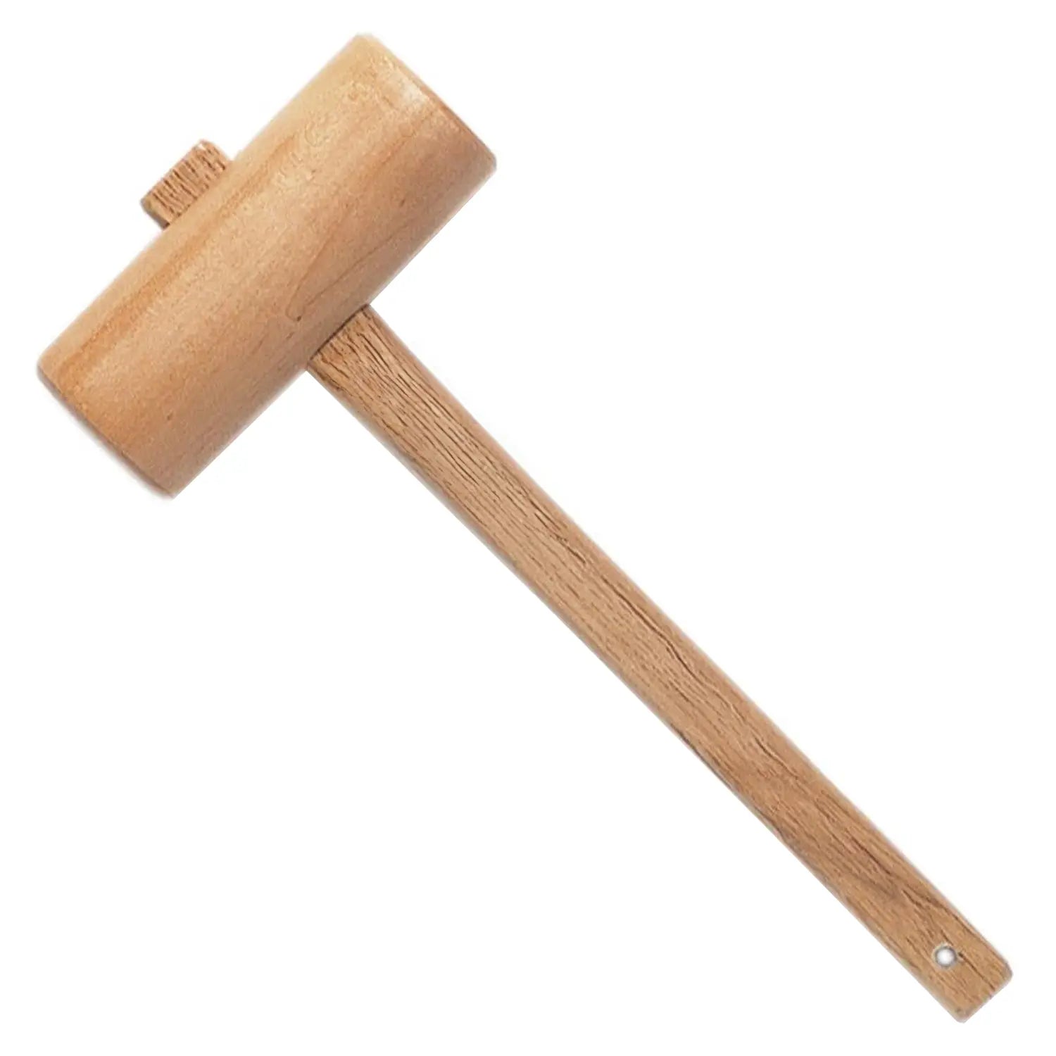 Premium Wooden Meat Tenderizer Mallet - Natural Hardwood Kitchen Tool for Steak, Chicken & Meat Tenderizing | Perfect for BBQ, Grilling & Home Cooking