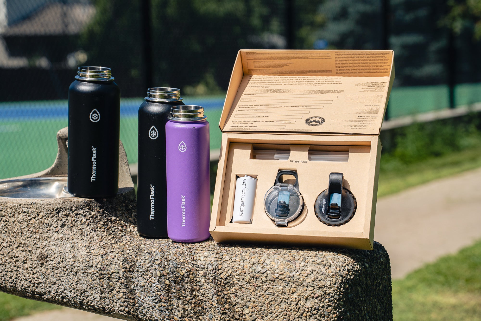 The Answer 2.0 Replacement Lid - Compatible with Thermoflask 24oz, 32oz & 40oz Water Bottles | Leak-Proof, Durable & Easy to Use for Gym, Hiking & Outdoor Activities