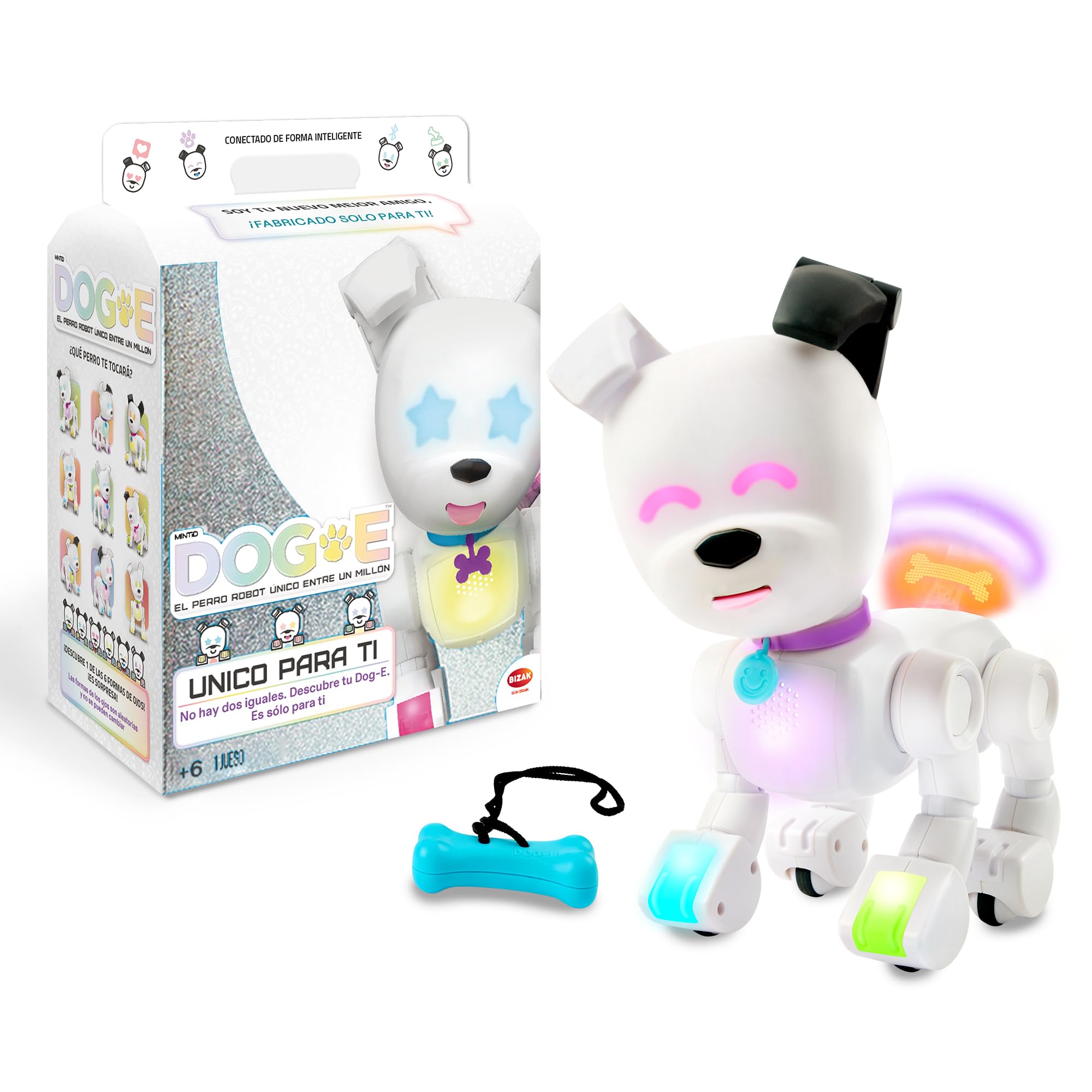 Interactive Robotic Dog Toy for Kids - Bizak Dog E 61851691-1 - Fun Electronic Pet Companion for Playtime & Learning | Perfect Gift for Children's Birthday & Indoor Entertainment
