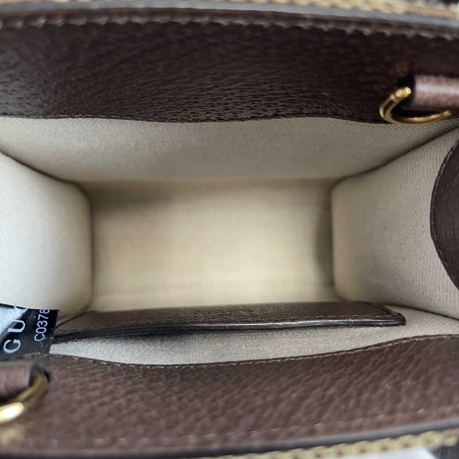 Gucci Jumbo GG Mini Vertical Tote Crossbody Handbag for Women - Beige & Brown Leather Shoulder Bag Purse | Perfect for Work, Travel & Everyday Use