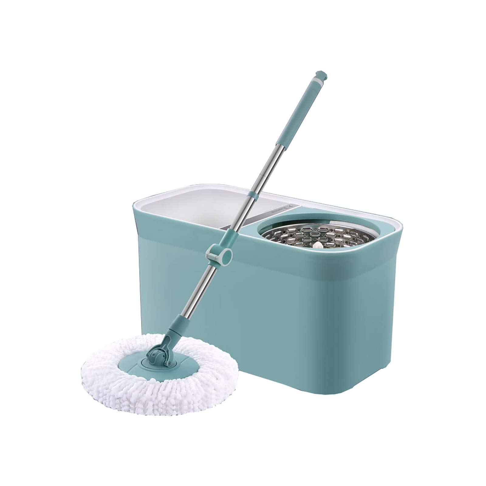 Ocedar Spin Mop and Bucket System - Microfiber Floor Mop with 360° Rotation, No-Stain Handle - Perfect for Indoor, Household & Business Cleaning - Ideal for Hardwood, Tile & Laminate Floors