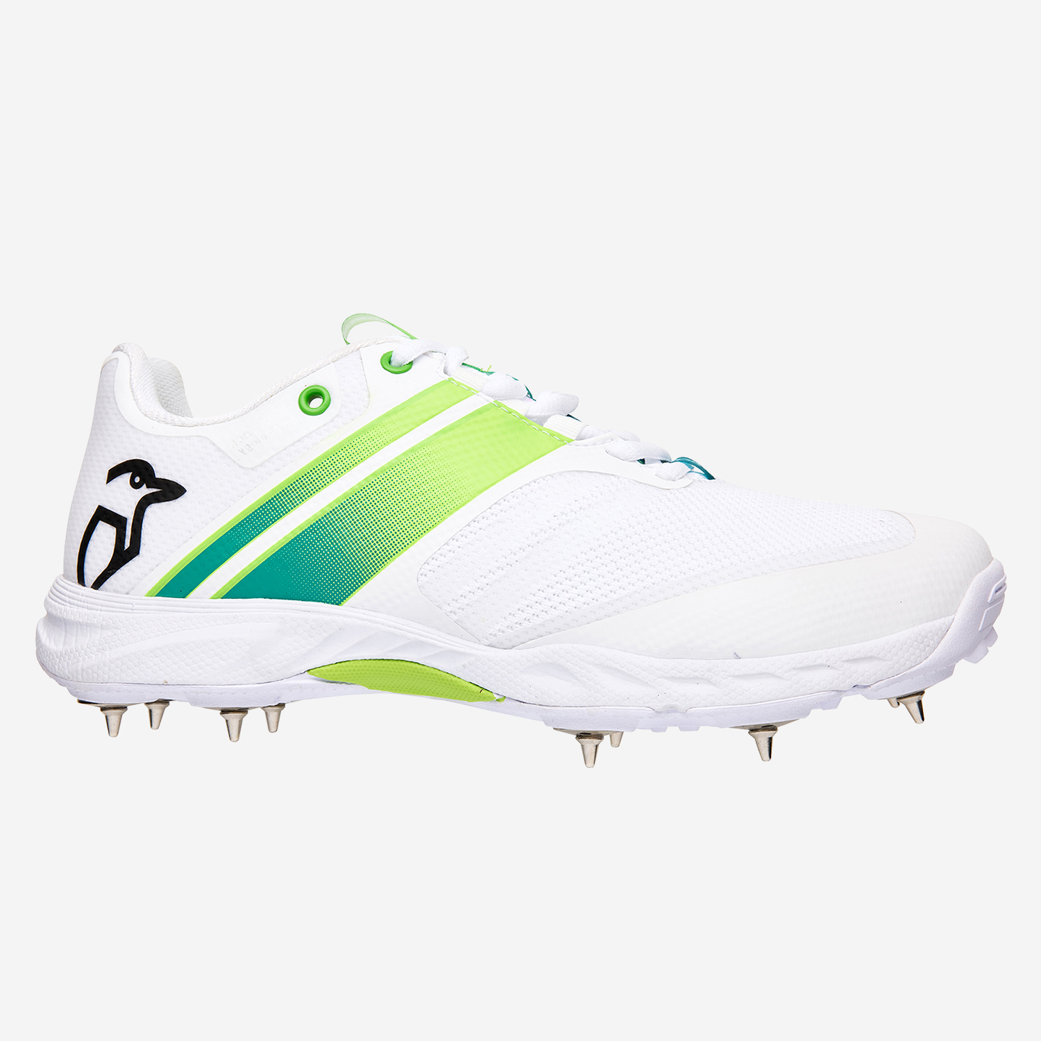 Kookaburra Pro 2.0 Junior Cricket Shoes with Metal Spikes - Lightweight & Durable Cricket Footwear for Kids - Perfect for Matches & Practice Sessions