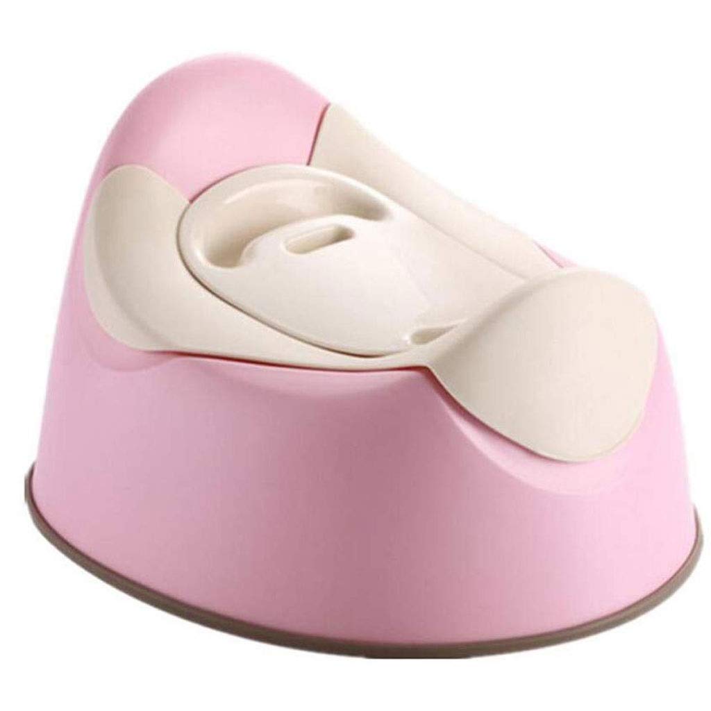 XLEVE Foldable Travel Potty Seat for Toddlers - Portable Baby Toilet Training Seat for Girls & Boys, Universal Fit for Round & Oval Toilets with Non-Slip Suction Cups, Includes Free Carry Bag (Pink) - Perfect for Home, Travel & Outdoor Activities