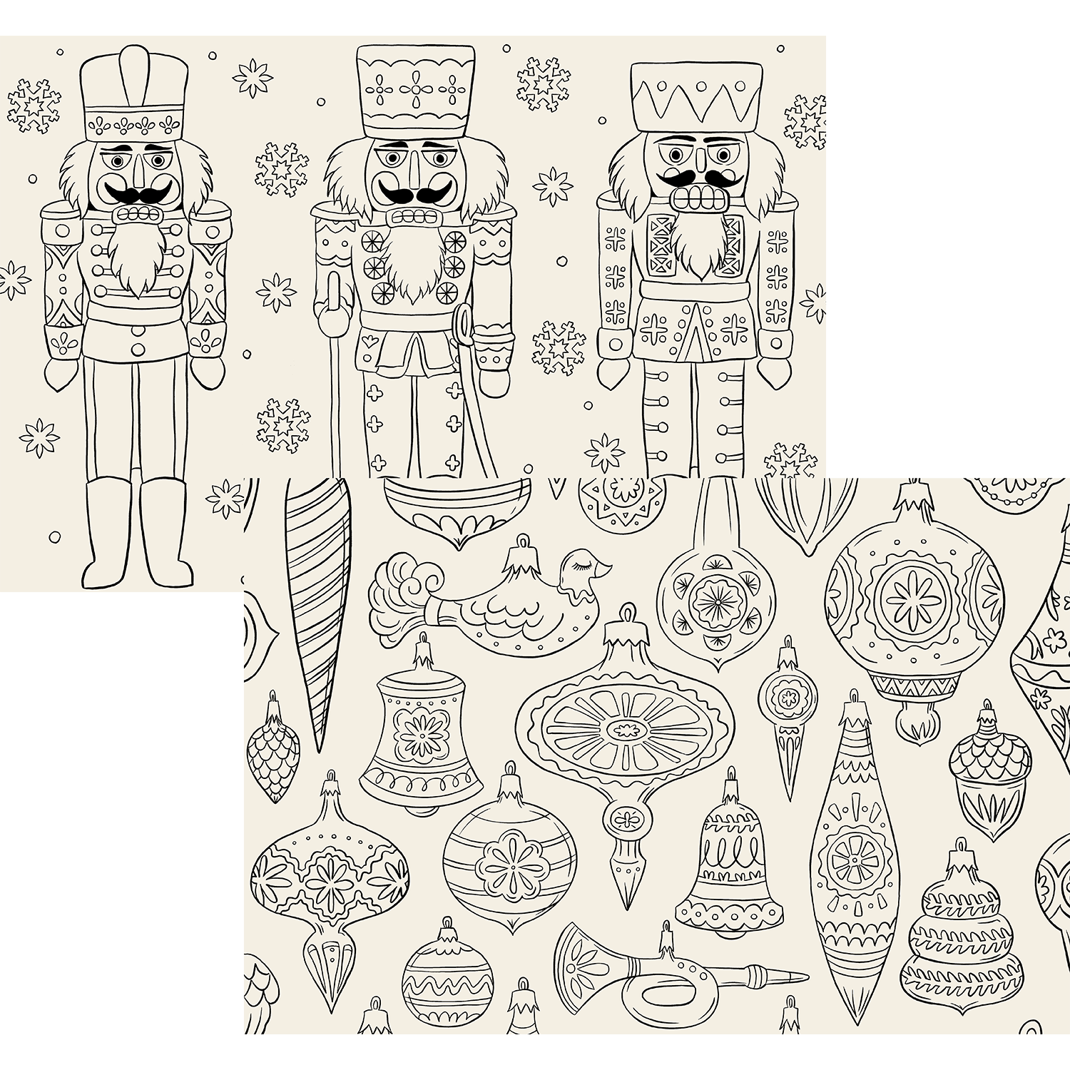 Christmas Coloring Placemats for Kids - Holiday Activity Mats with Fun Designs - Perfect for Christmas Parties, Family Gatherings & Festive Meals