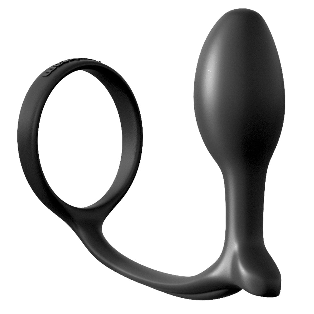 Anal Fantasy Collection - Ass Gasm Cock Ring & Butt Plug Set for Beginners - Enhance Intimate Pleasure in Bedroom Play