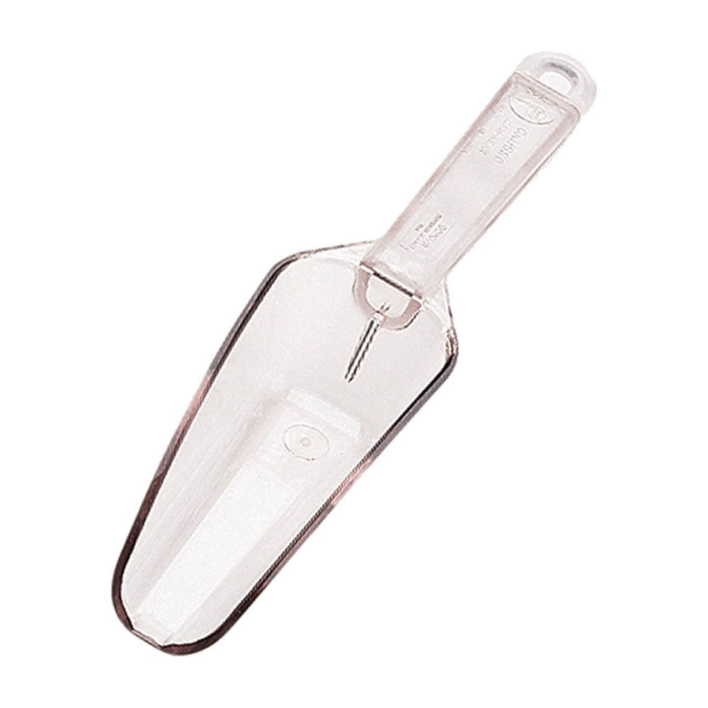 Cambro SCP6CW135 Camwear 6 oz Clear Plastic Scoop - Perfect for Food Service, Ice Cream, and Bulk Ingredients