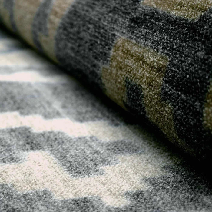 Handwoven Catori Rustic Aztec Southwestern Area Rug - Boho Chic Living Room Decor, Bedroom Carpet for Cozy Home & Office Spaces