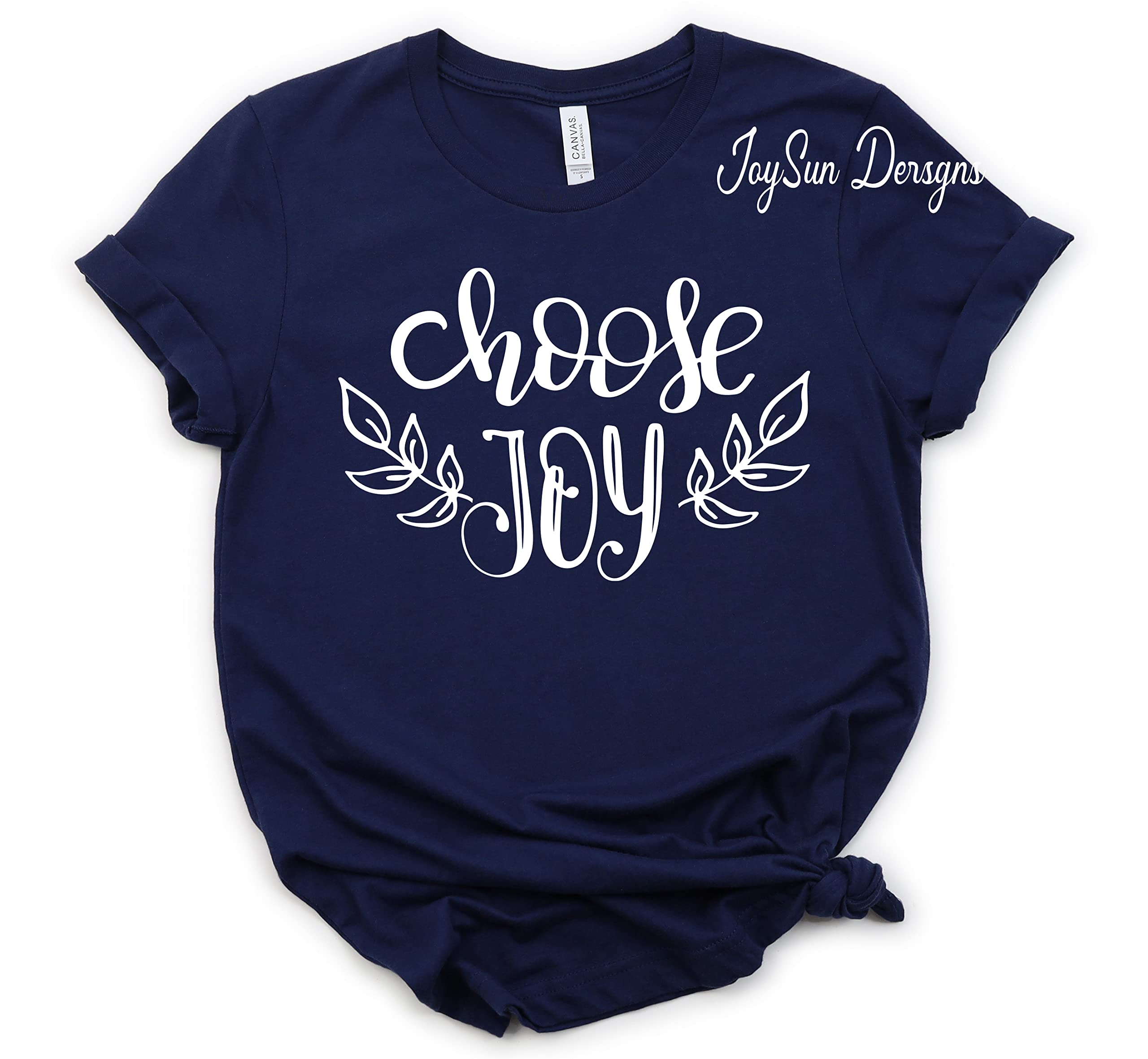 Choose Joy Christian T-Shirt - Inspirational Worship Tee for Women & Moms - Perfect for Church, Bible Study & Daily Encouragement