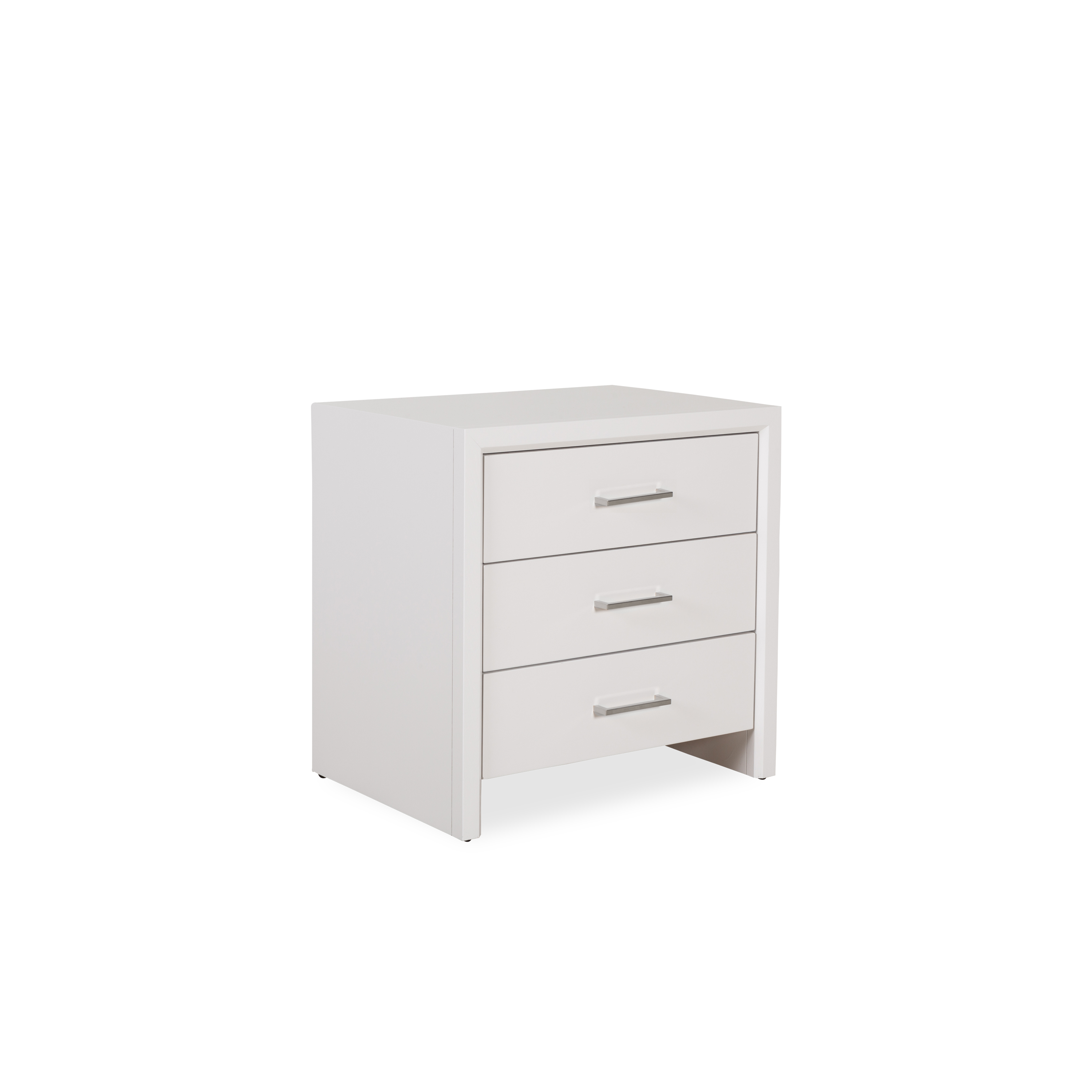 Modern Hudson Nightstand with Drawer - Solid Wood Bedside Table for Bedroom, Living Room & Office - Stylish Storage Furniture for Home Decor