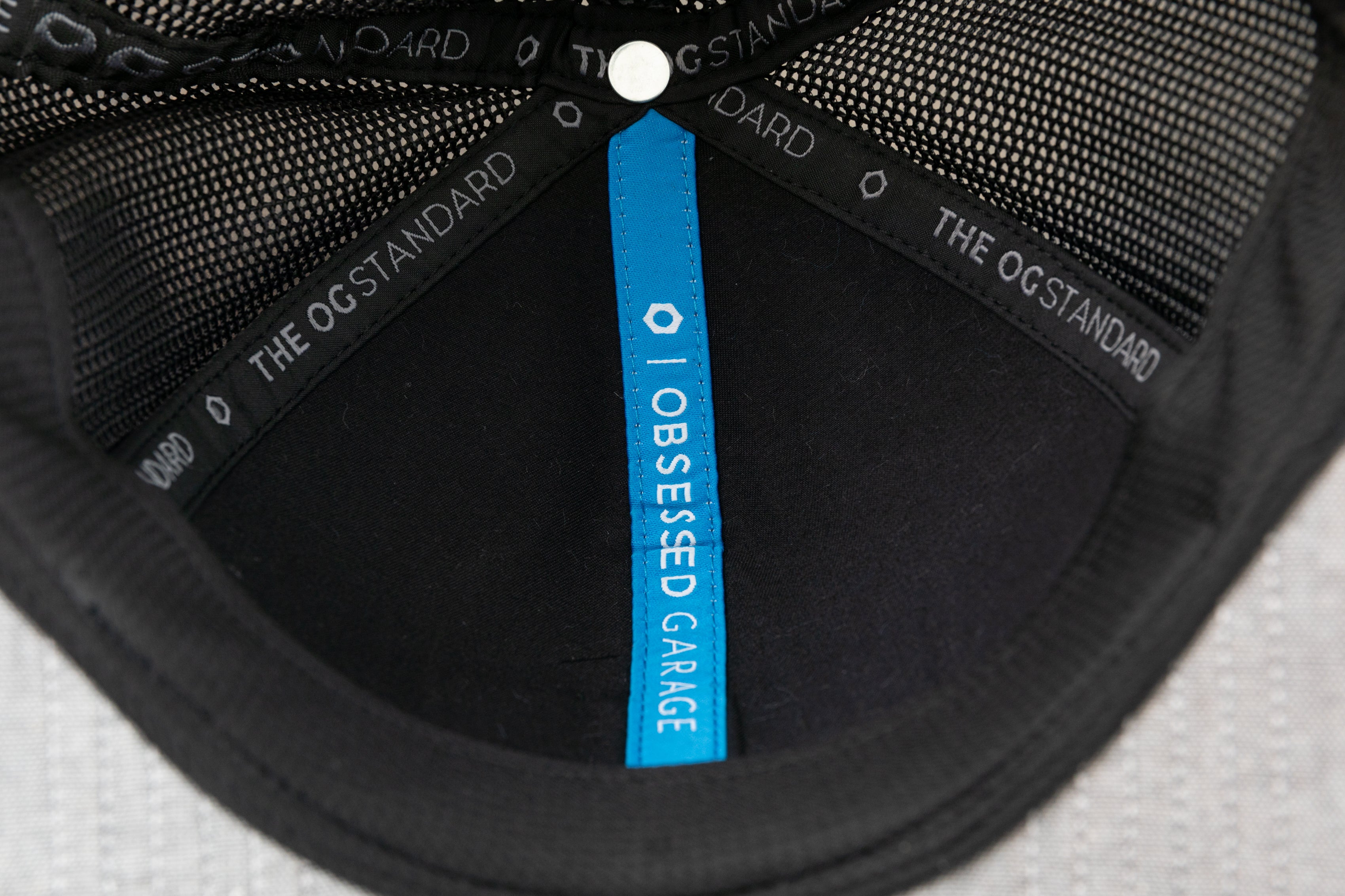 Obsessed Garage Dialed In Label Hat - Premium Adjustable Baseball Cap for Car Enthusiasts - Perfect for Car Shows, Racing Events & Daily Wear
