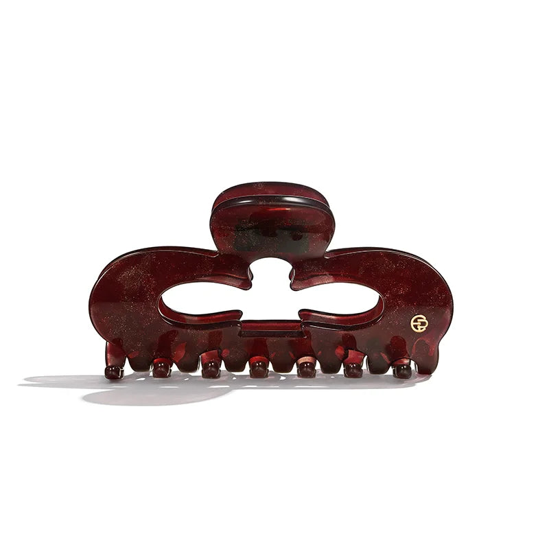 Janisa XL Large Hollow Spades Hair Claw Clip - Strong Hold for Thick Hair, Perfect for Updos, Ponytails & Everyday Hairstyles (Great for Work, Gym & Casual Outings)