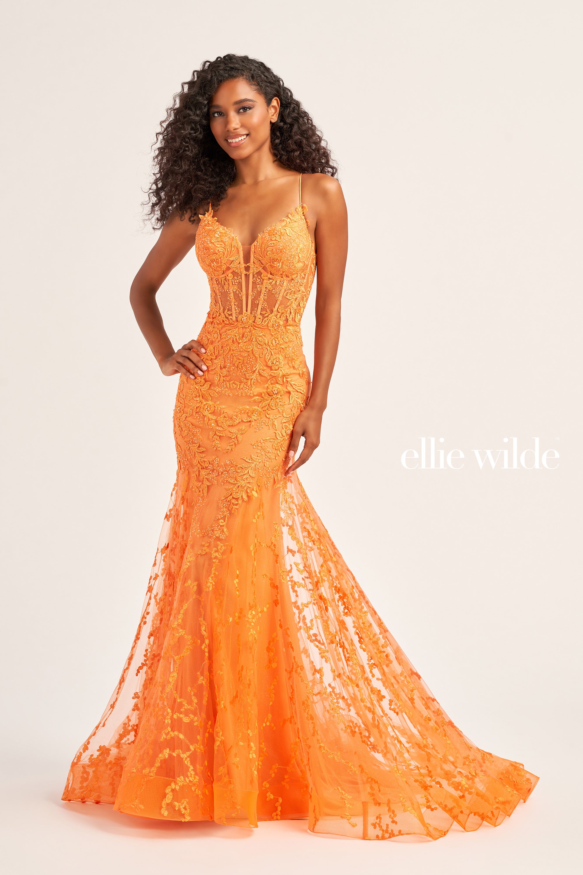 Ellie Wilde EW35010 Elegant Prom Dress for Women - Perfect for Homecoming, Formal Dances & Special Occasions