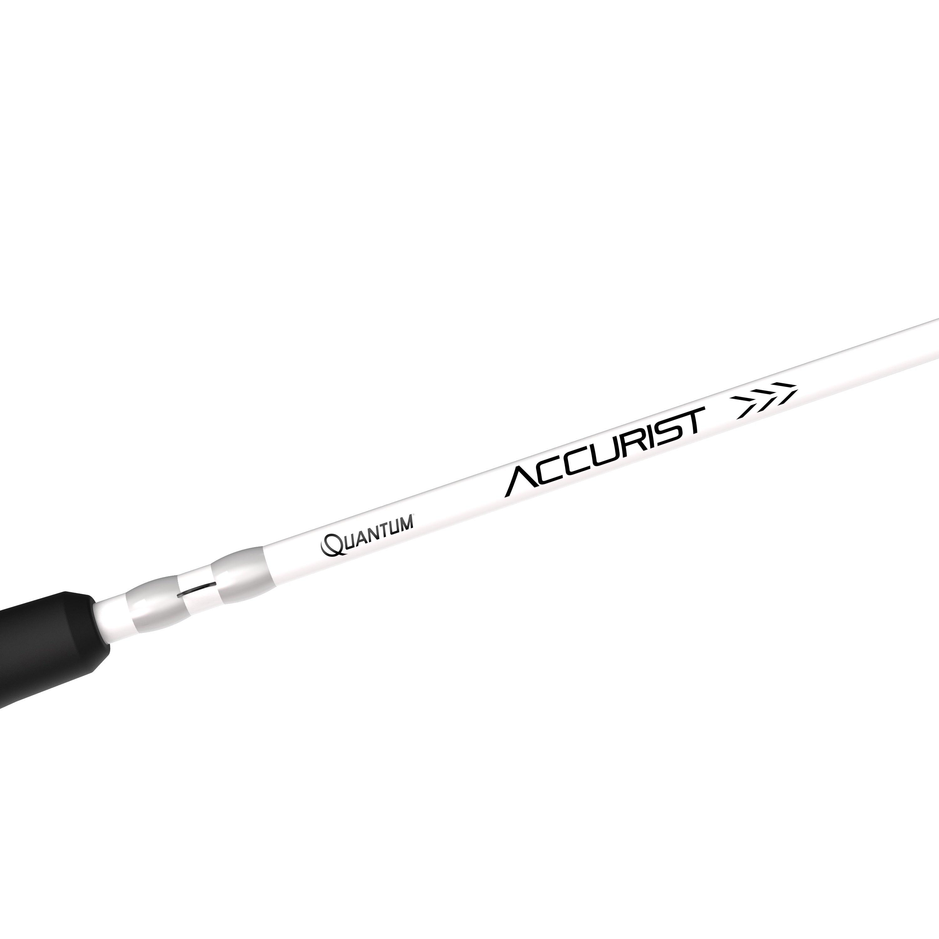 Quantum Accurist Cranking Baitcast Fishing Rod and Reel Combo - High Performance Baitcasting Setup for Bass Fishing | Ideal for Freshwater Lakes, Rivers, and Tournament Angling