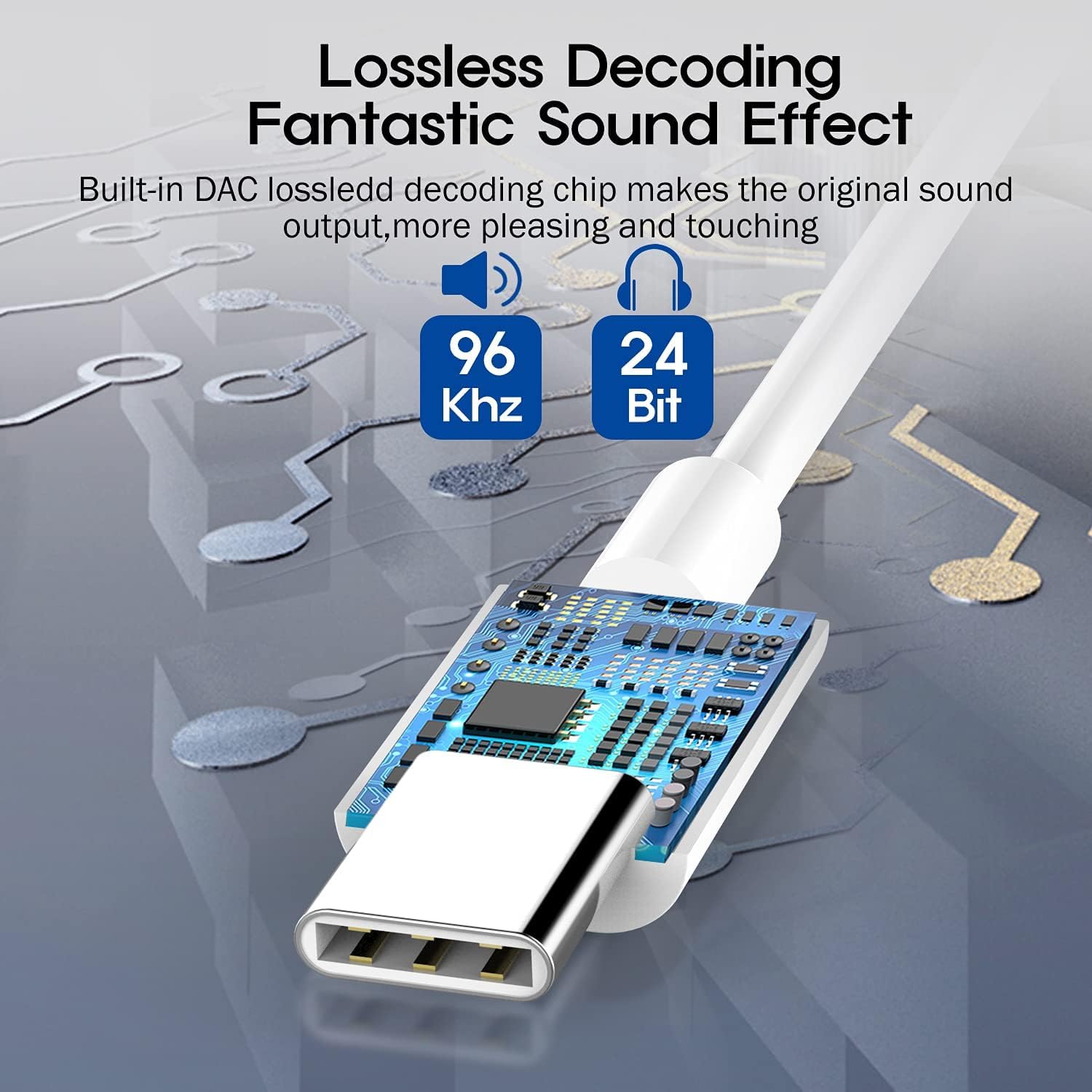 MFi Certified 2 Pack USB C to 3.5mm Headphone Adapter for iPhone 16/15 Series - Aux Audio Dongle Compatible with iPhone 16/16 Plus/16 Pro/16 Pro Max/15/15 Pro/15 Pro Max - Perfect for Music, Gaming & Hands-Free Calls