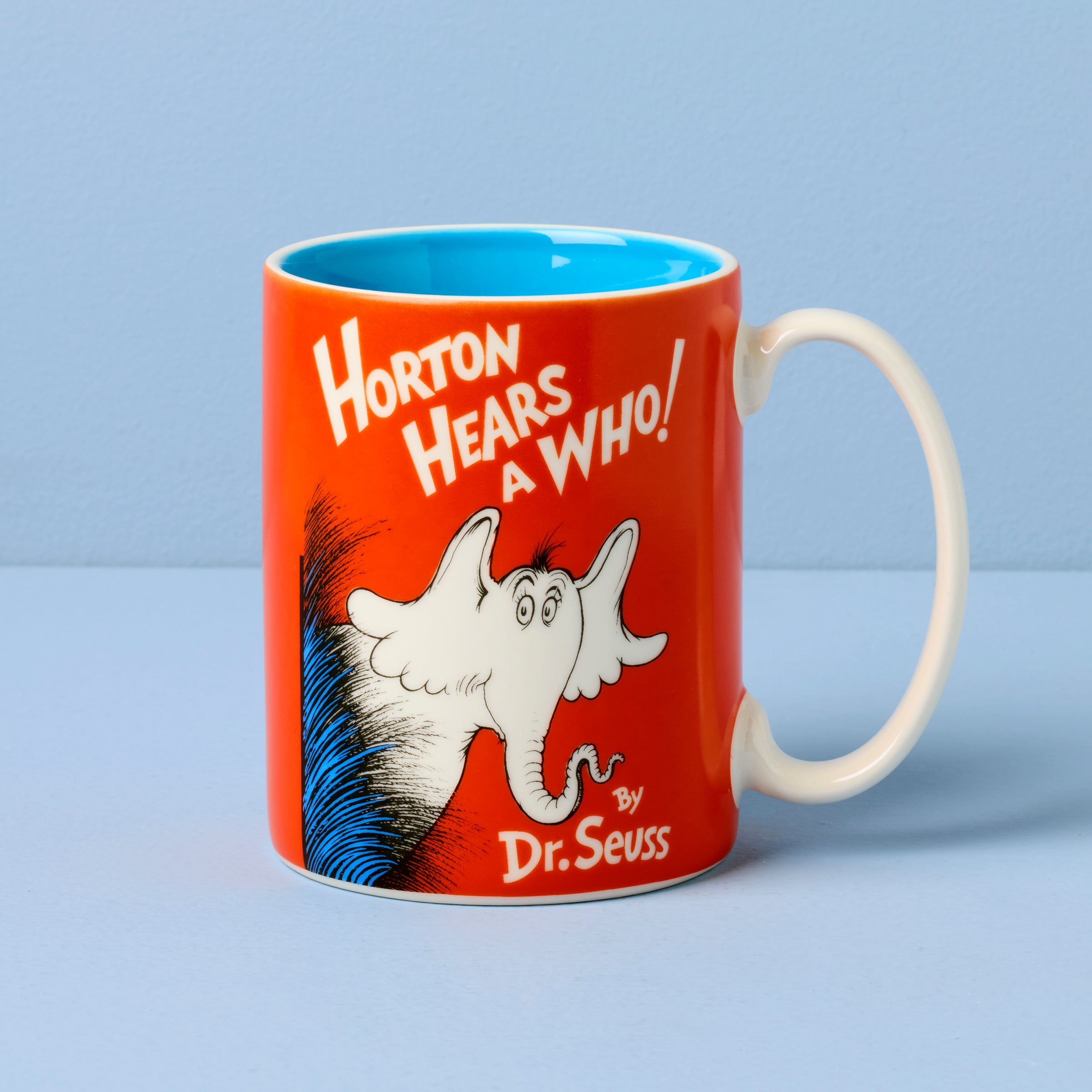 Dr. Seuss Horton Hears A Who Coffee Mug - Cute Elephant Ceramic Cup for Tea & Hot Drinks - Perfect Gift for Book Lovers & Teachers - Home, Office, Reading Nook Use
