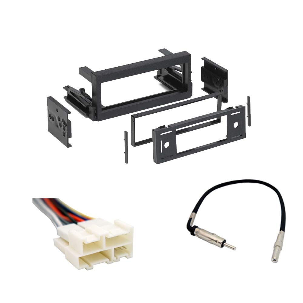 Harmony Audio Single DIN Stereo Harness Radio Dash Kit for Chevy Silverado Pickup 1999-2002 | Car Audio Installation & Upgrade | Perfect for DIY Enthusiasts & Professional Installations
