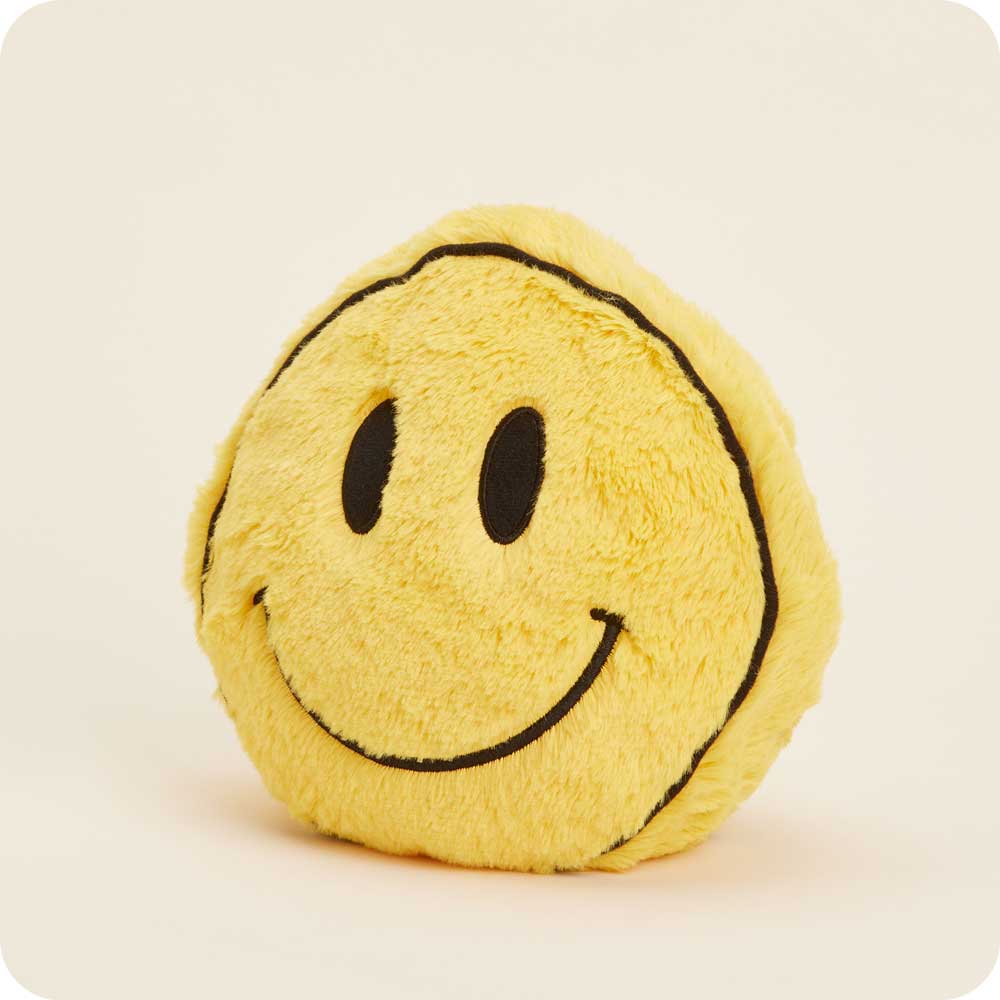 Smiley Face Warmies - Microwaveable Plush Heating Pad for Stress Relief & Warmth - Perfect for Kids, Adults & Anxiety Relief at Home or Office