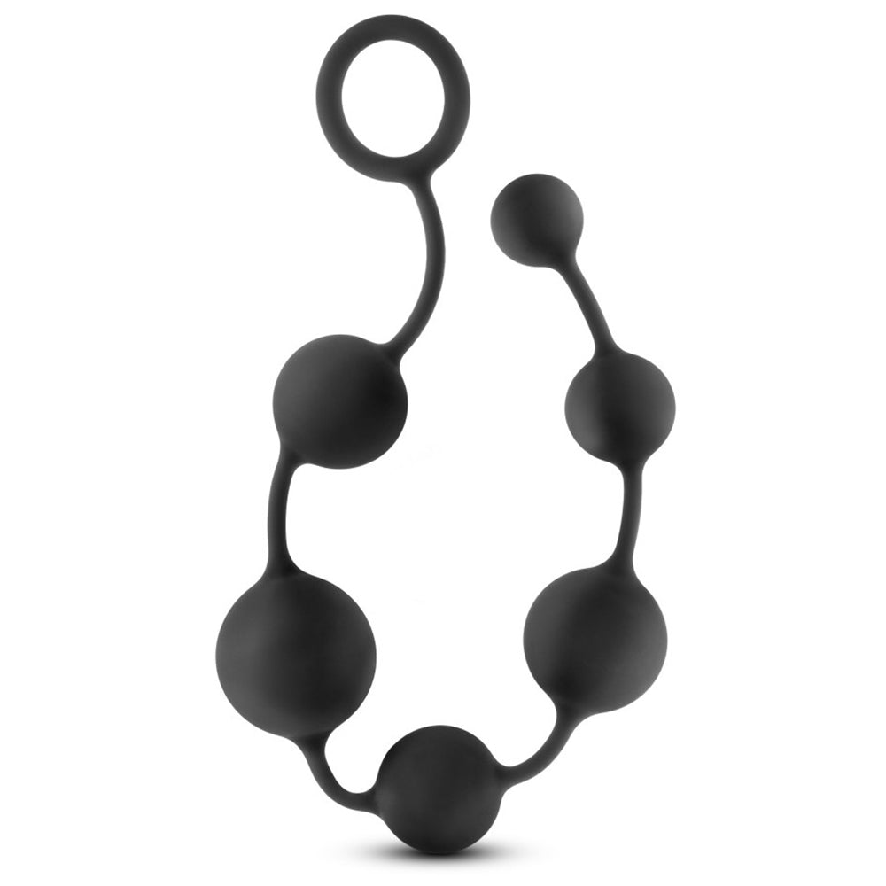 Premium Platinum Silicone Anal Beads - Large Size for Enhanced Pleasure | Perfect for Couples Play & Solo Exploration | Adult Toys for Sensual Experience