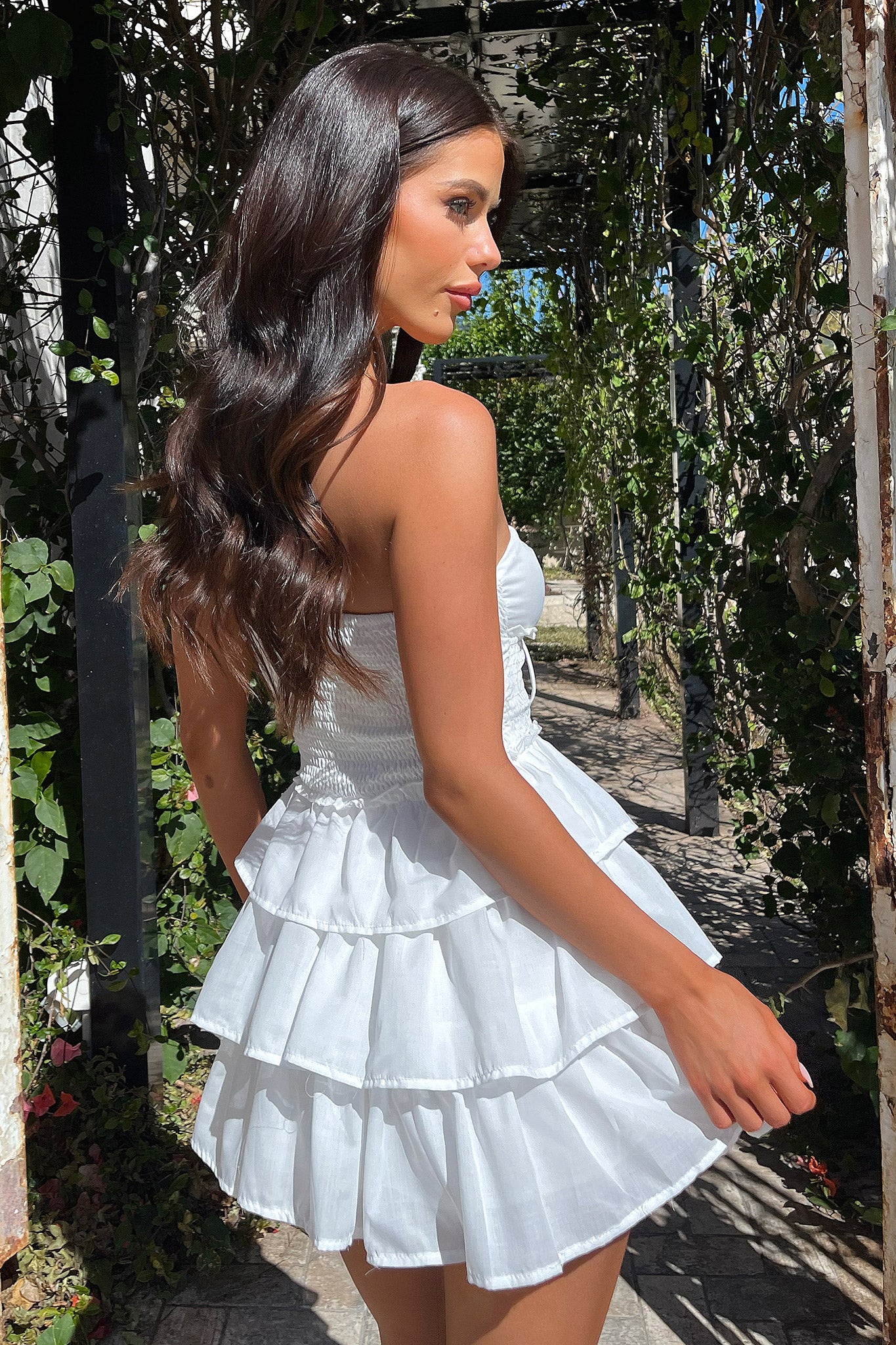 Janine Dress for Women - Elegant White Summer Dress | Perfect for Beach, Party & Casual Wear