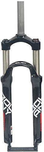 24 Inch Suspension Fork Mountain Bike Front Shock Absorber - Aluminum Alloy Adjustable MTB Fork for Trail Riding & Off-Road Cycling Accessories