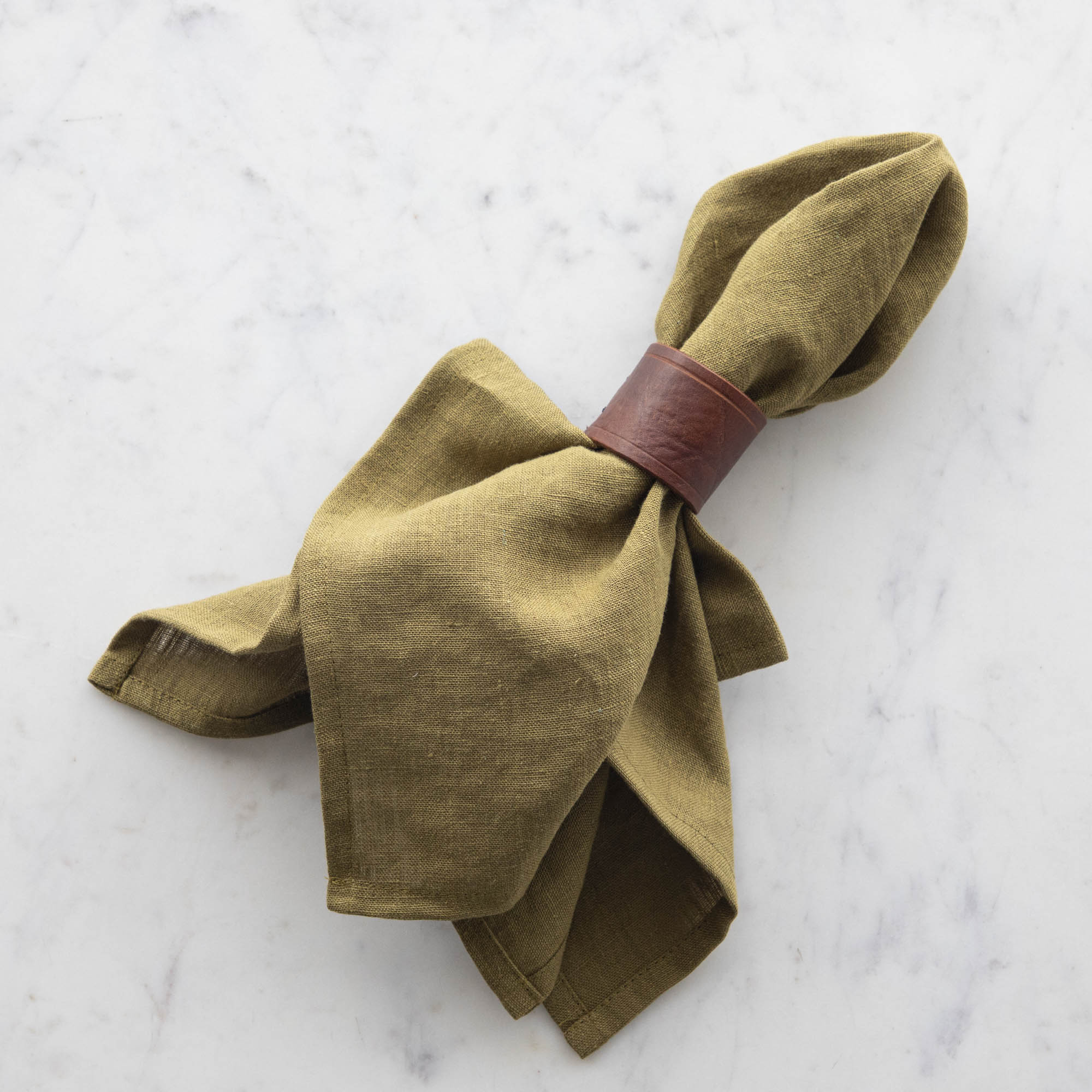 Premium European Linen Napkins Set - 100% Organic Flax Table Linens for Fine Dining, Weddings & Elegant Home Decor