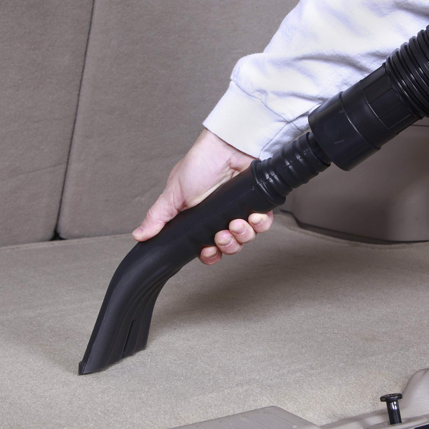 WORKSHOP Wet Dry Vacuum Claw Nozzle Attachment WS17840A - Compatible with Most 1-1/4, 1-7/8 & 2-1/2 Inch Extension Wands & Hoses - Ideal for Workshop Cleaning, Car Detailing & Home Renovation
