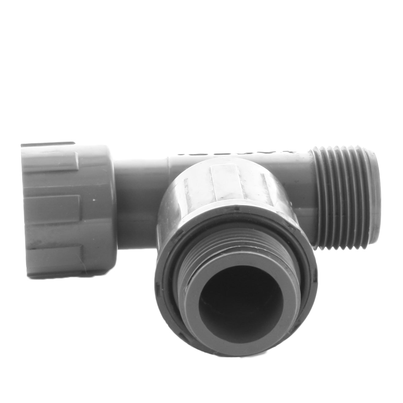 1301 010 Single Tee Manifold - High-Quality Brass Fitting for Plumbing & HVAC Systems | Perfect for Water, Gas & Air Distribution in Residential & Commercial Applications