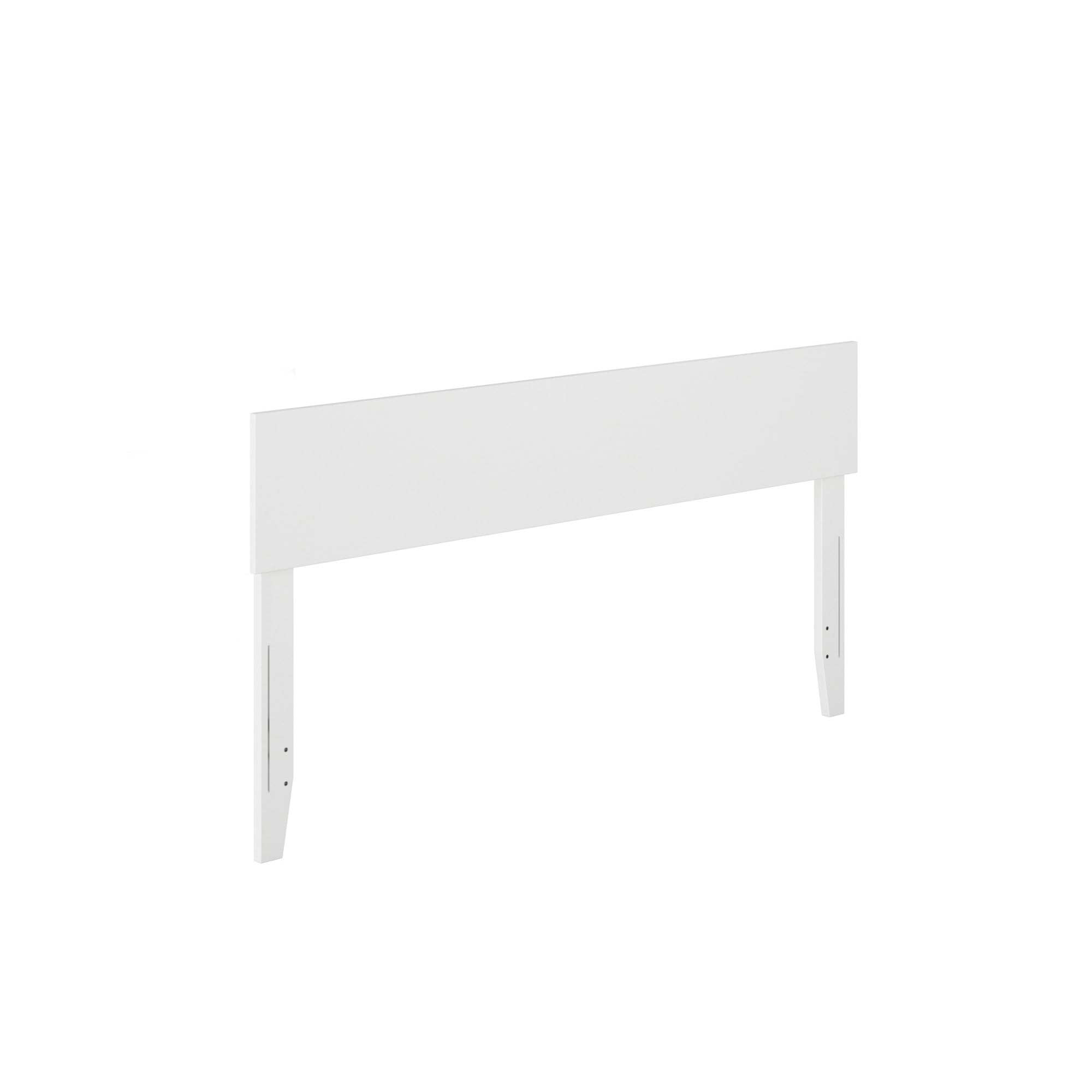 AFI Orlando Queen Size Headboard with USB Charging Ports - White Upholstered Bed Frame Headboard for Bedroom Decor & Modern Home Furniture (Perfect for Master Bedrooms, Guest Rooms & Apartments)
