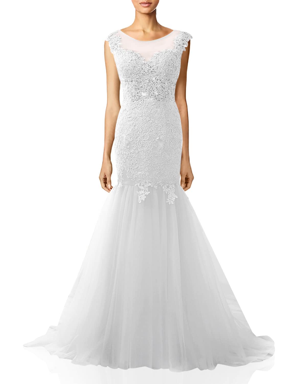 Elegant Lace Long Mermaid Prom Dresses for Women - Formal Evening Gowns for Homecoming, Prom Night & Special Occasions