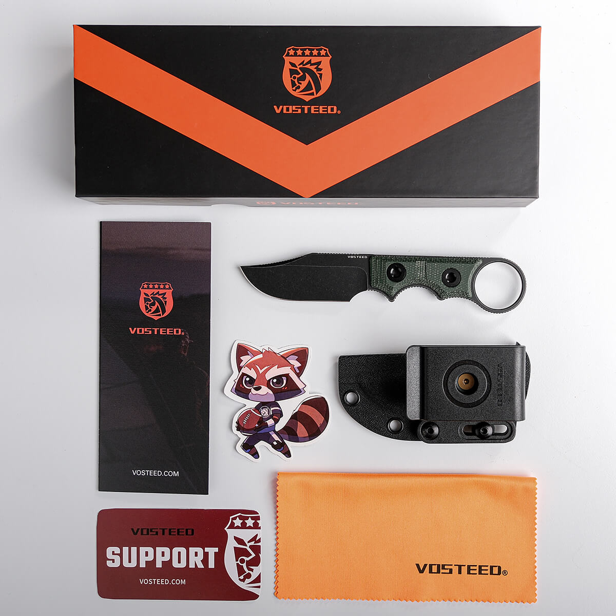 Quokka O Fixed Blade Knife - 2.75